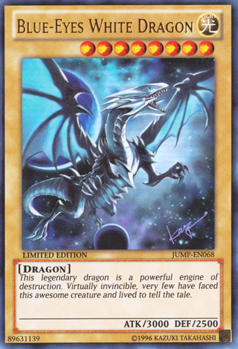 Blue-Eyes White Dragon [JUMP-EN068] Ultra Rare | Deep Dive Games St. Marys