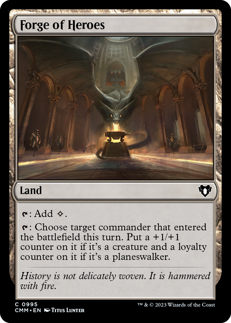 Forge of Heroes [Commander Masters] | Deep Dive Games St. Marys