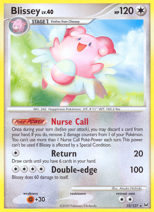 Blissey (22/127) [Platinum: Base Set] | Deep Dive Games St. Marys