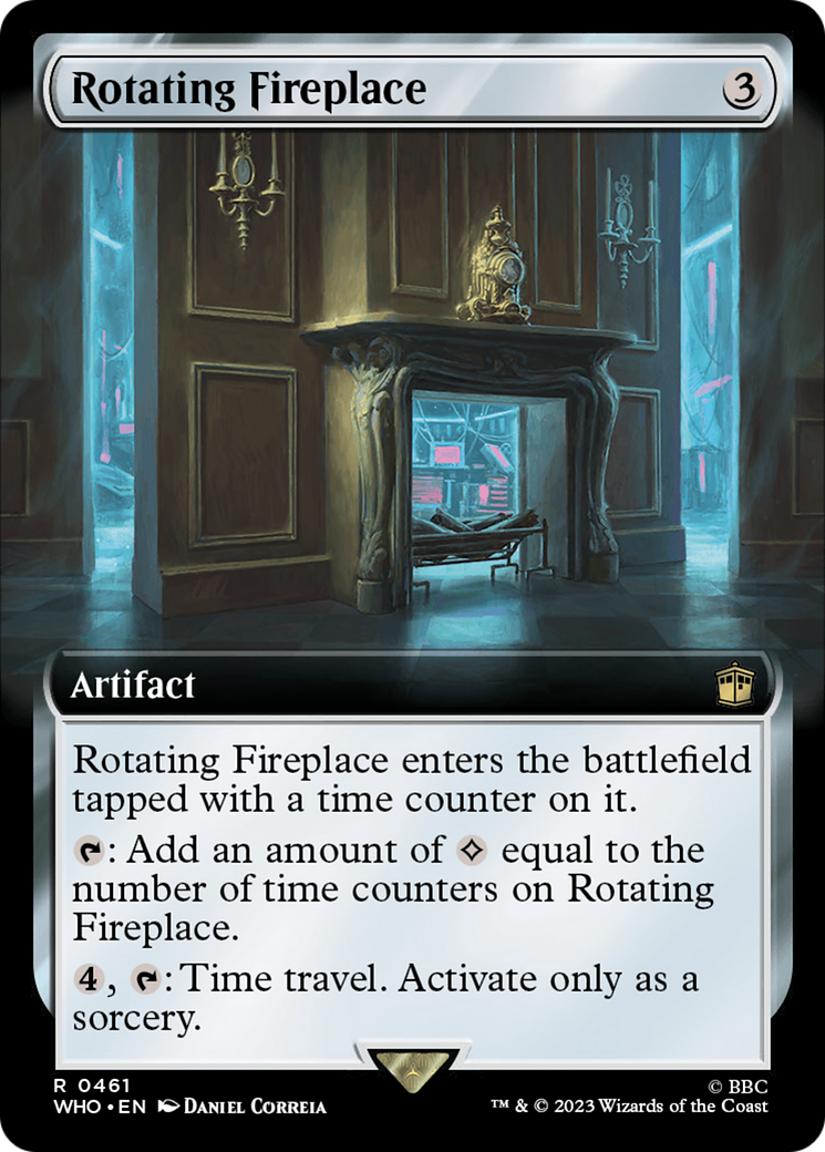 Rotating Fireplace (Extended Art) [Doctor Who] | Deep Dive Games St. Marys