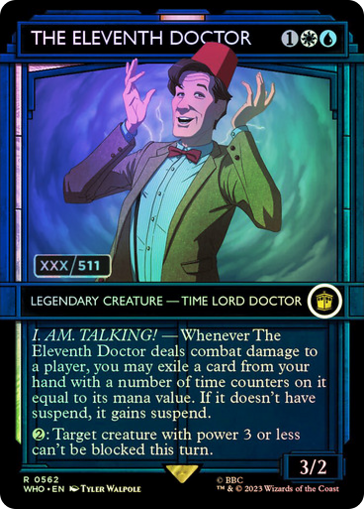 The Eleventh Doctor (Serial Numbered) [Doctor Who] | Deep Dive Games St. Marys