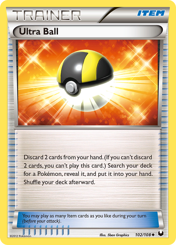 Ultra Ball (102/108) [Black & White: Dark Explorers] | Deep Dive Games St. Marys
