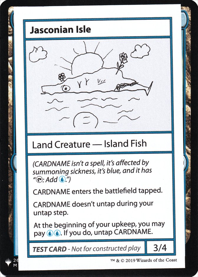 Jasconian Isle [Mystery Booster Playtest Cards] | Deep Dive Games St. Marys