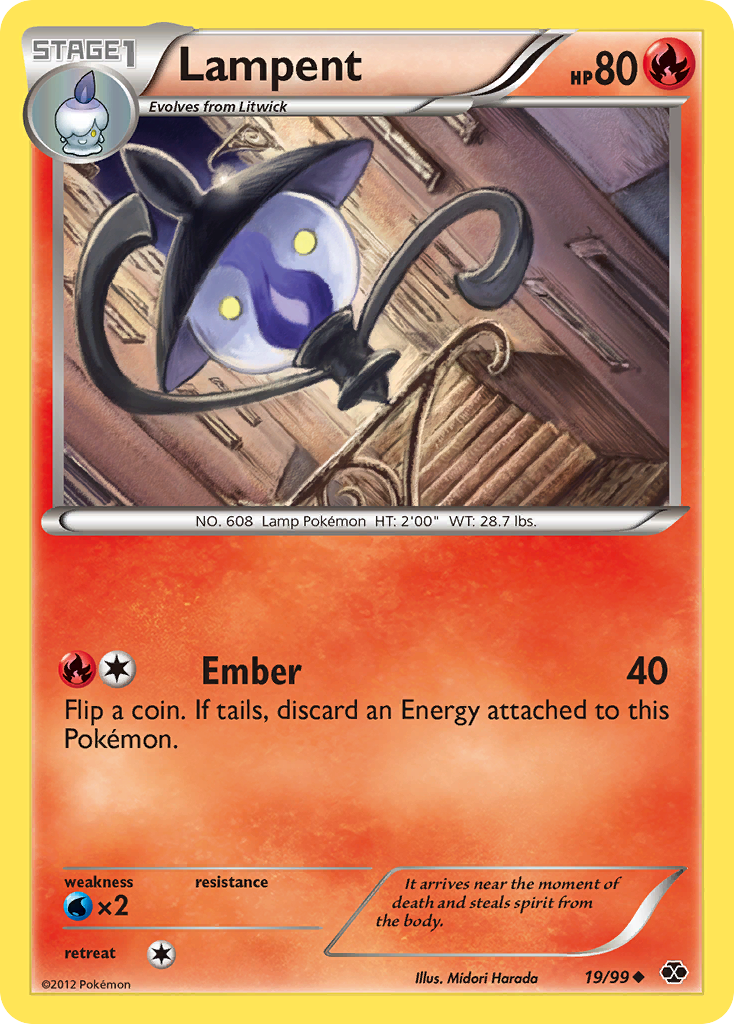 Lampent (19/99) [Black & White: Next Destinies] | Deep Dive Games St. Marys