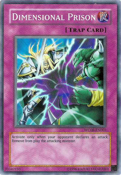 Dimensional Prison [WC08-EN003] Super Rare | Deep Dive Games St. Marys