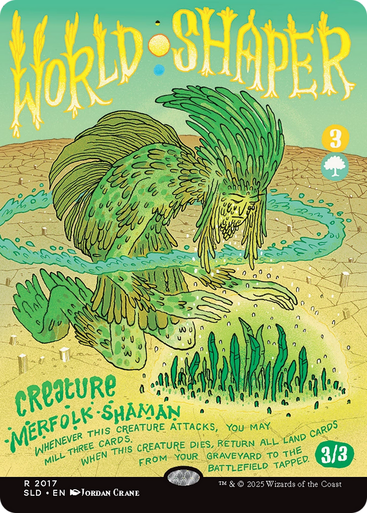 World Shaper (Rainbow Foil) [Secret Lair Drop Series] | Deep Dive Games St. Marys