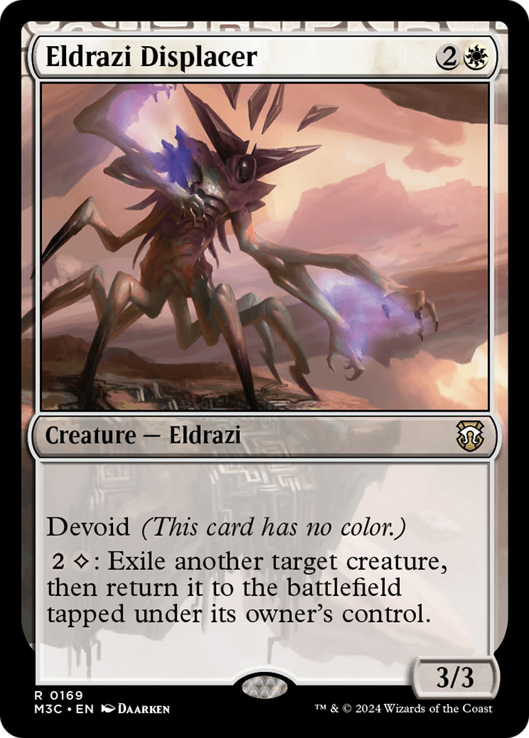 Eldrazi Displacer (Ripple Foil) [Modern Horizons 3 Commander] | Deep Dive Games St. Marys
