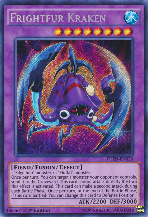 Frightfur Kraken [FUEN-EN020] Secret Rare | Deep Dive Games St. Marys