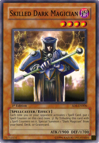 Skilled Dark Magician [SD6-EN006] Common | Deep Dive Games St. Marys
