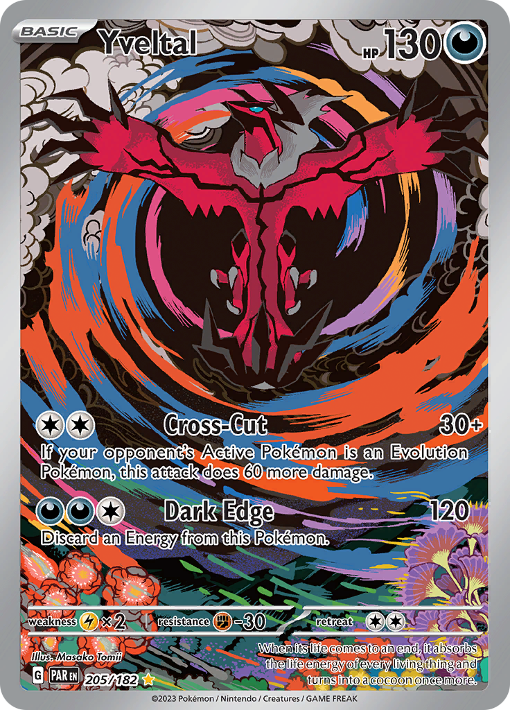 Yveltal (205/182) [Scarlet & Violet: Paradox Rift] | Deep Dive Games St. Marys