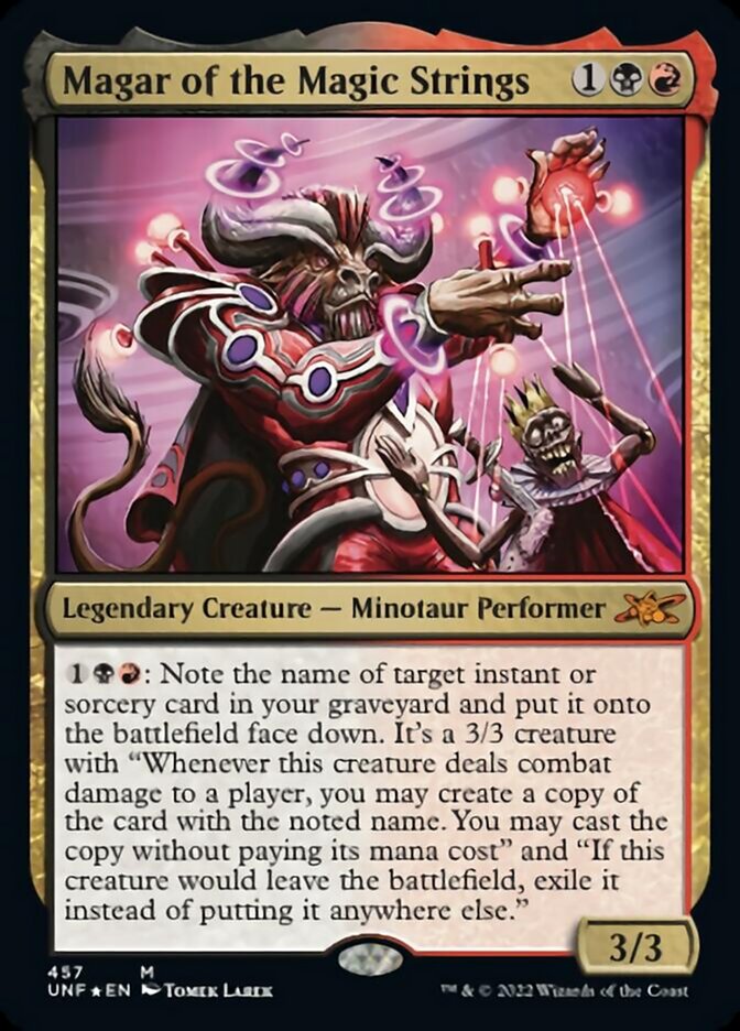 Magar of the Magic Strings (Galaxy Foil) [Unfinity] | Deep Dive Games St. Marys