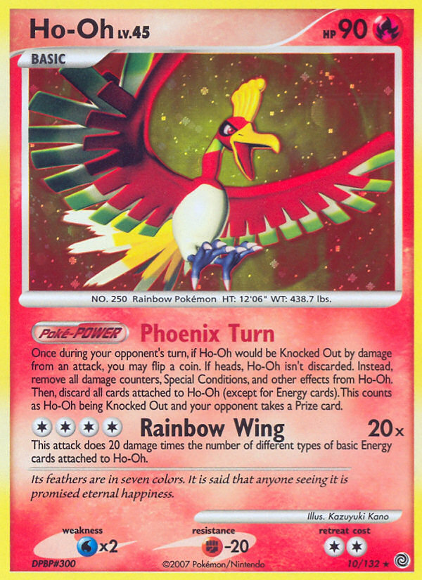 Ho-Oh (10/132) [Diamond & Pearl: Secret Wonders] | Deep Dive Games St. Marys