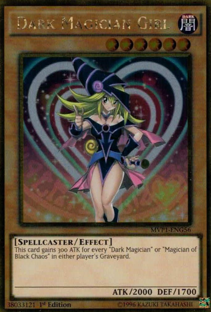 Dark Magician Girl [MVP1-ENG56] Gold Rare | Deep Dive Games St. Marys