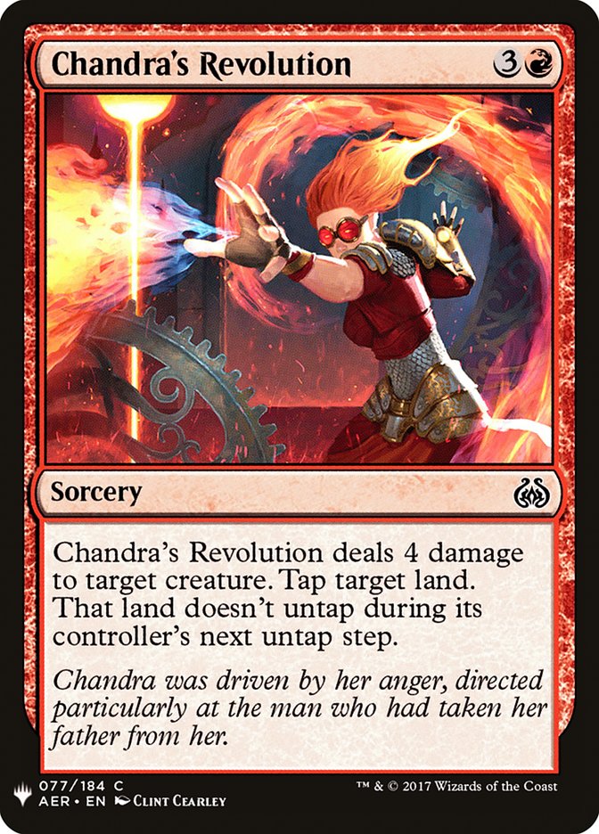 Chandra's Revolution [Mystery Booster] | Deep Dive Games St. Marys