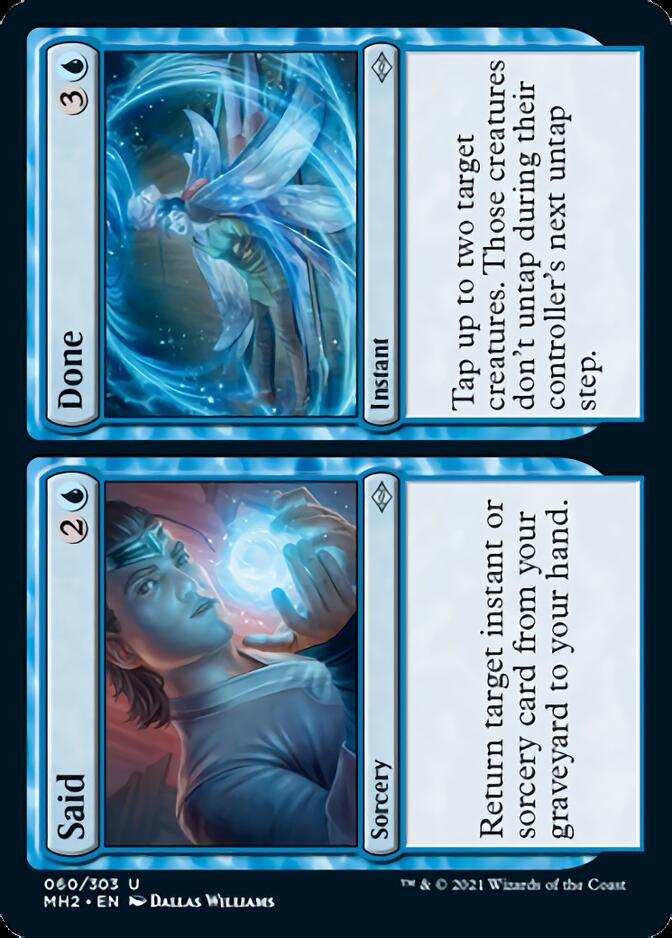 Said // Done [Modern Horizons 2] | Deep Dive Games St. Marys
