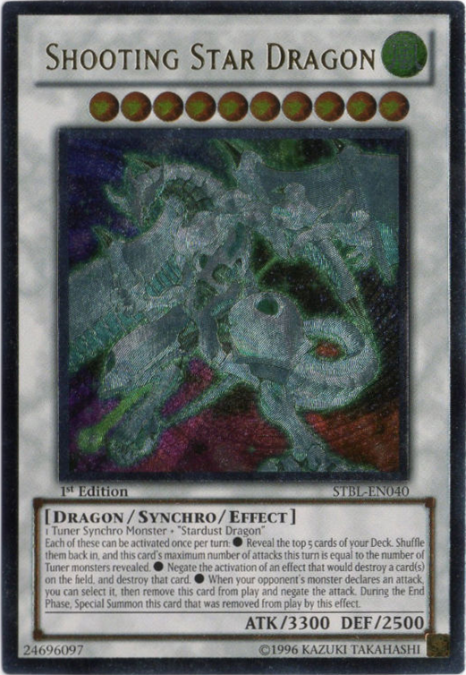 Shooting Star Dragon [STBL-EN040] Ghost Rare | Deep Dive Games St. Marys