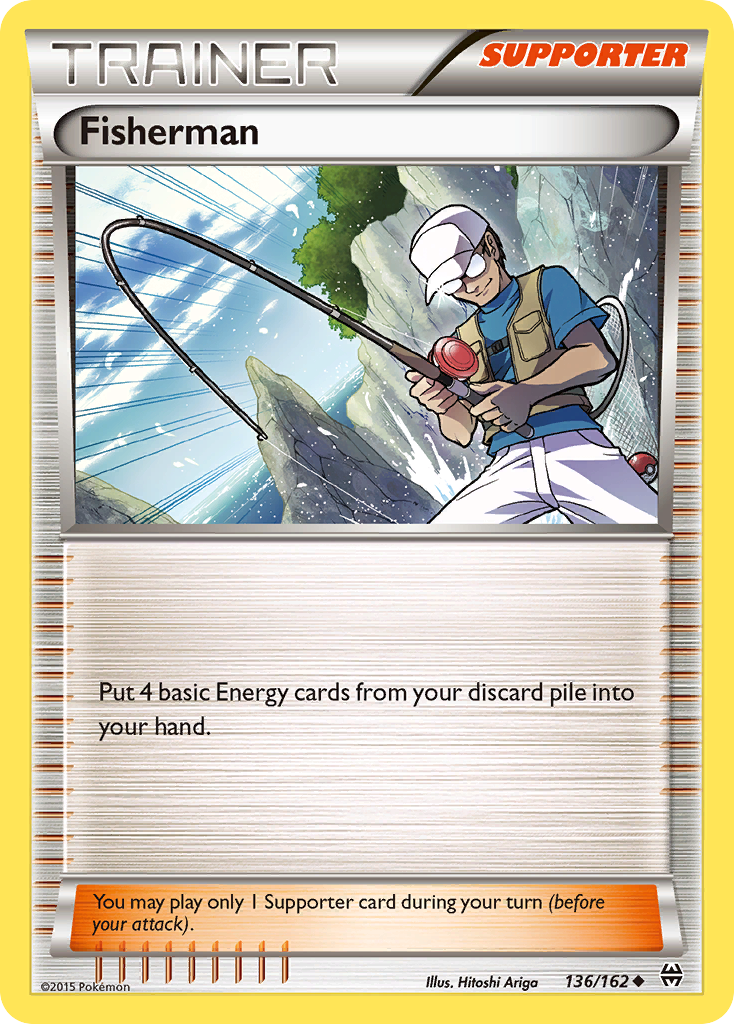 Fisherman (136/162) [XY: BREAKthrough] | Deep Dive Games St. Marys