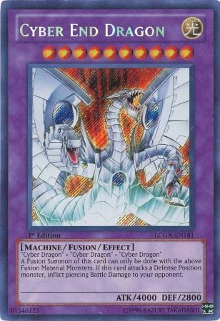 Cyber End Dragon [LCGX-EN181] Secret Rare | Deep Dive Games St. Marys