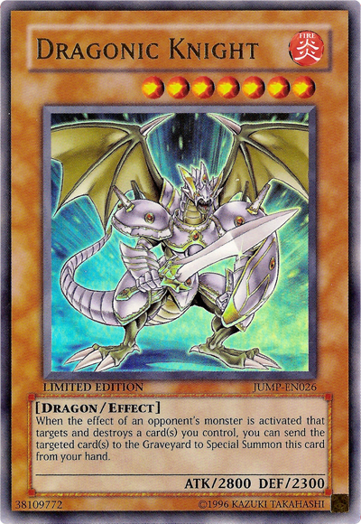 Dragonic Knight [JUMP-EN026] Ultra Rare | Deep Dive Games St. Marys