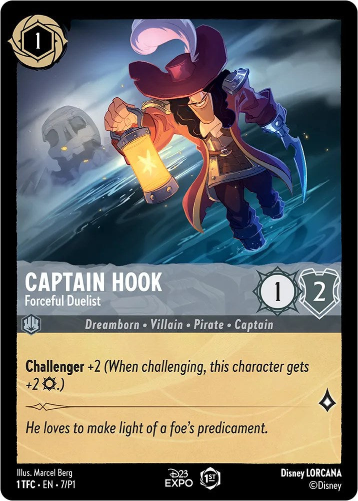 Captain Hook (7) [D23 Promos] | Deep Dive Games St. Marys