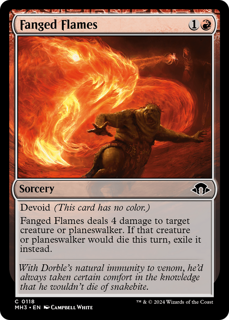 Fanged Flames [Modern Horizons 3] | Deep Dive Games St. Marys