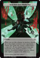 Your Own Face Mocks You (Full Art) [Duskmourn: Archenemy] | Deep Dive Games St. Marys