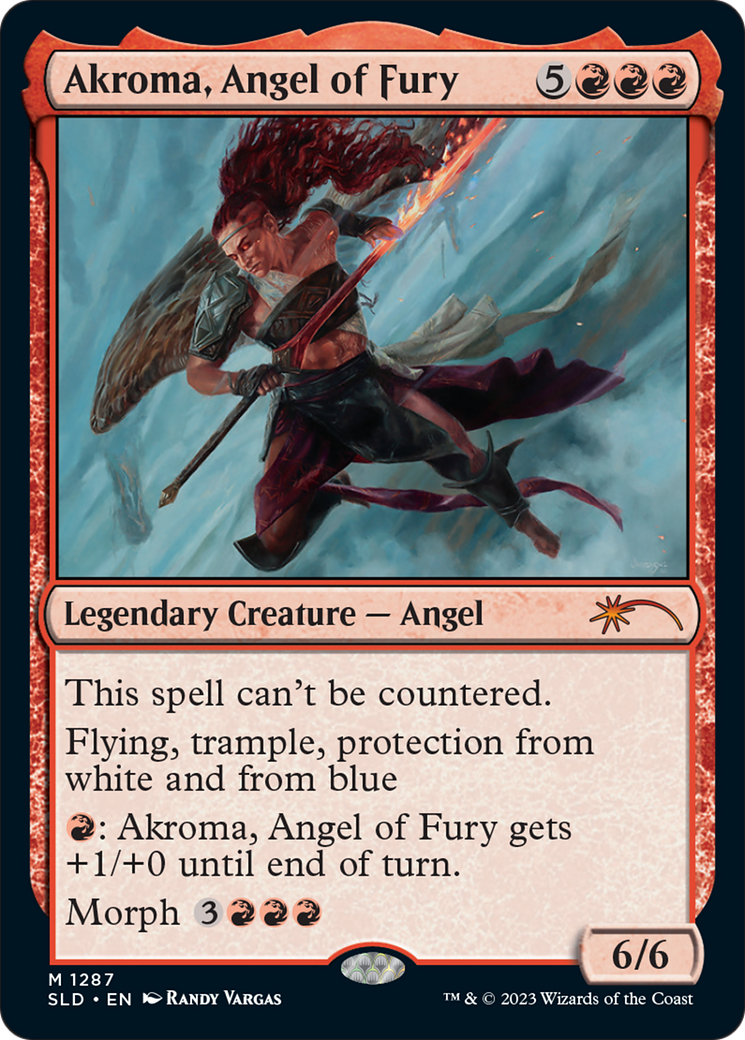 Akroma, Angel of Fury [Secret Lair Drop Series] | Deep Dive Games St. Marys