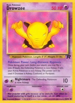 Drowzee (54/82) [Team Rocket Unlimited] | Deep Dive Games St. Marys