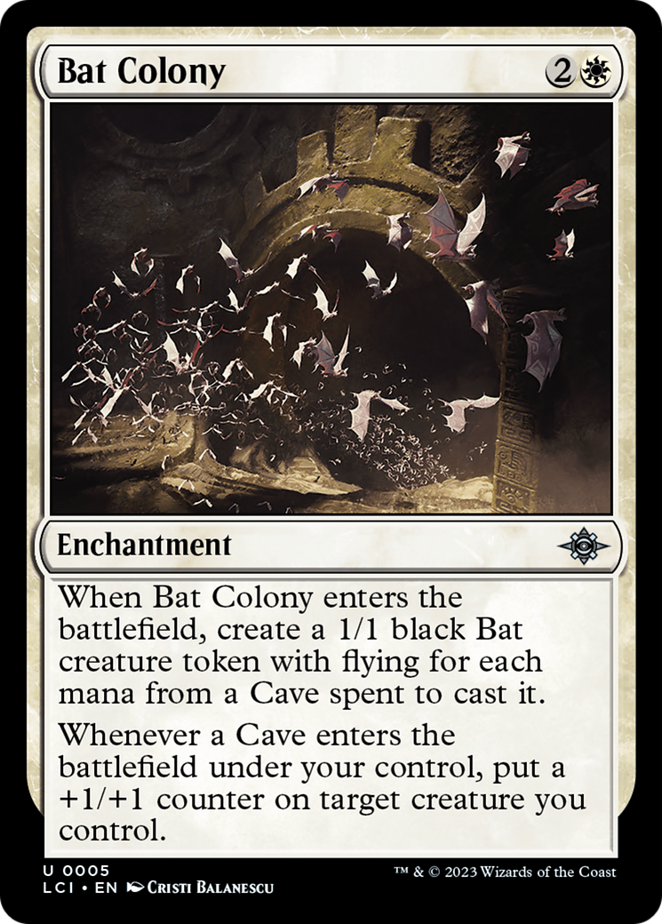 Bat Colony [The Lost Caverns of Ixalan] | Deep Dive Games St. Marys