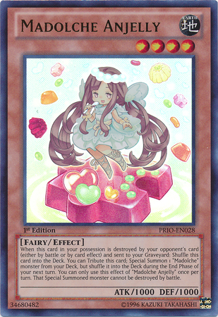 Madolche Anjelly [PRIO-EN028] Ultra Rare | Deep Dive Games St. Marys