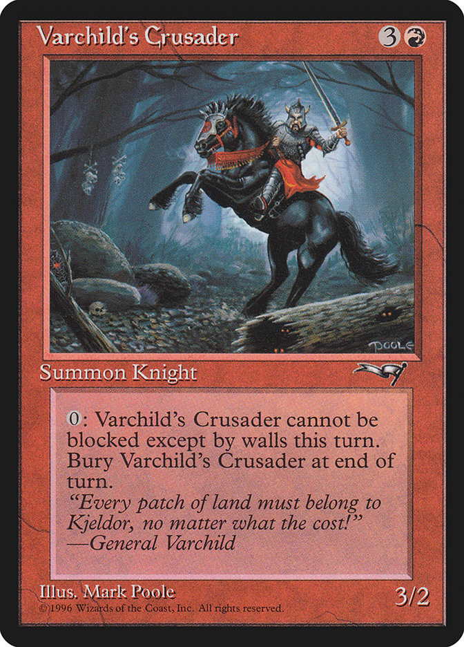 Varchild's Crusader (Black Horse) [Alliances] | Deep Dive Games St. Marys
