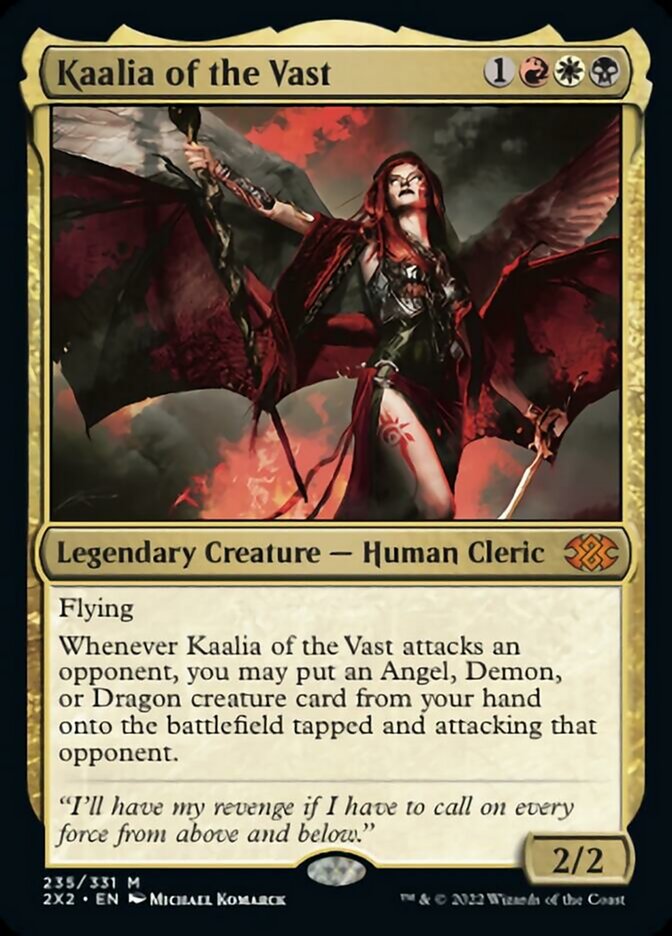 Kaalia of the Vast [Double Masters 2022] | Deep Dive Games St. Marys