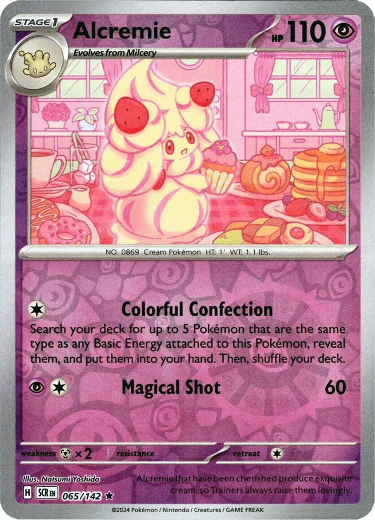 Alcremie (065/142) [Scarlet & Violet: Stellar Crown] | Deep Dive Games St. Marys