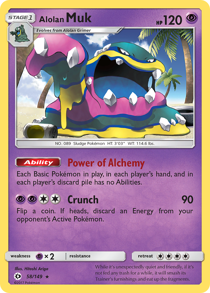 Alolan Muk (58/149) [Sun & Moon: Base Set] | Deep Dive Games St. Marys