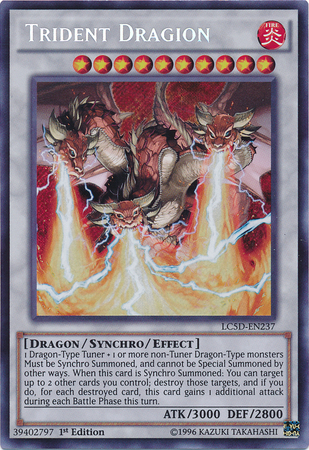 Trident Dragion [LC5D-EN237] Secret Rare | Deep Dive Games St. Marys