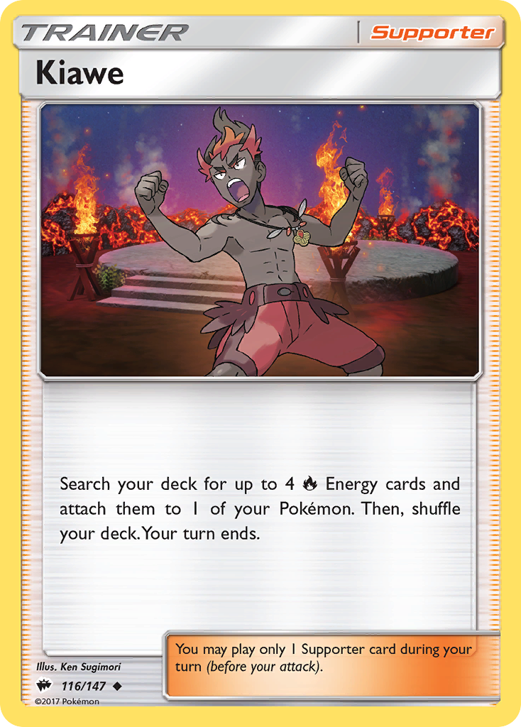 Kiawe (116/147) [Sun & Moon: Burning Shadows] | Deep Dive Games St. Marys