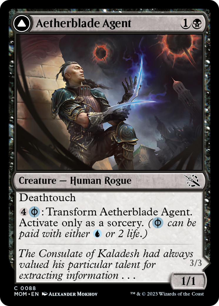 Aetherblade Agent // Gitaxian Mindstinger [March of the Machine] | Deep Dive Games St. Marys