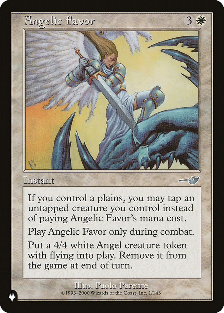 Angelic Favor [The List] | Deep Dive Games St. Marys