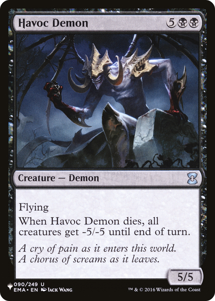 Havoc Demon [The List] | Deep Dive Games St. Marys