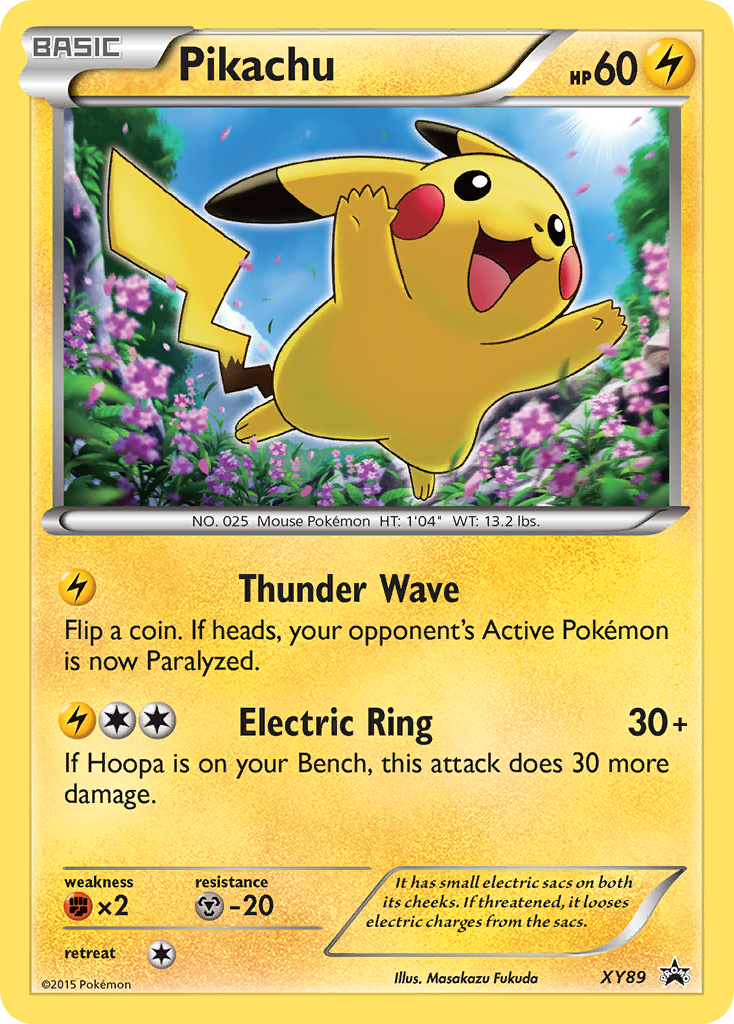 Pikachu (XY89) (Collector Chest) [XY: Black Star Promos] | Deep Dive Games St. Marys