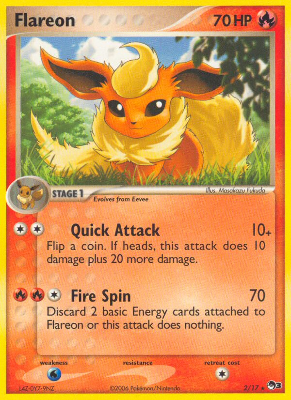 Flareon (2/17) [POP Series 3] | Deep Dive Games St. Marys