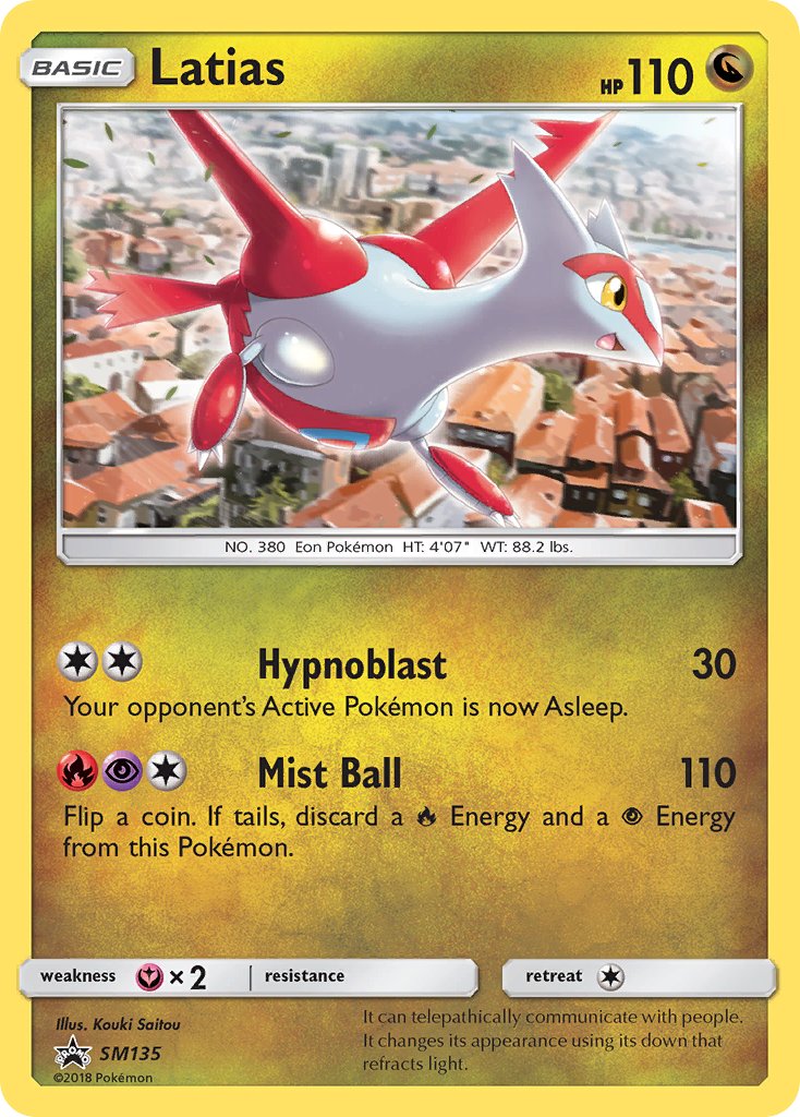 Latias (SM135) [Sun & Moon: Black Star Promos] | Deep Dive Games St. Marys