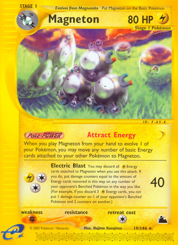 Magneton (19/144) [Skyridge] | Deep Dive Games St. Marys