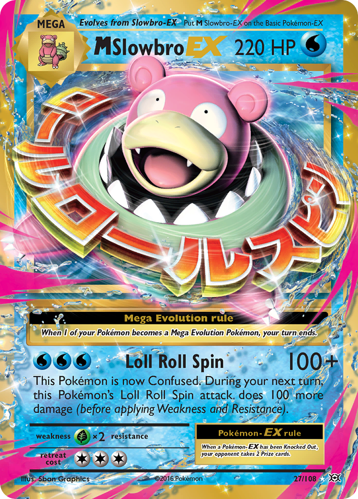 M Slowbro EX (27/108) [XY: Evolutions] | Deep Dive Games St. Marys