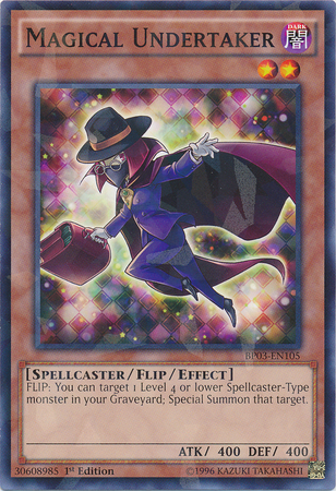 Magical Undertaker [BP03-EN105] Shatterfoil Rare | Deep Dive Games St. Marys