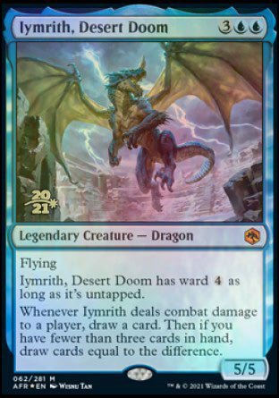 Iymrith, Desert Doom [Dungeons & Dragons: Adventures in the Forgotten Realms Prerelease Promos] | Deep Dive Games St. Marys