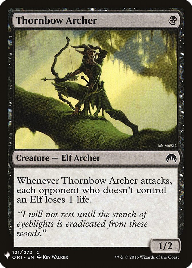 Thornbow Archer [Mystery Booster] | Deep Dive Games St. Marys