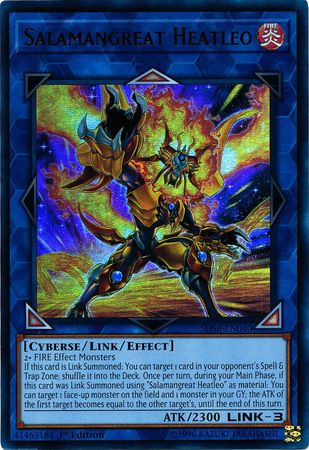 Salamangreat Heatleo [SDSB-EN040] Ultra Rare | Deep Dive Games St. Marys