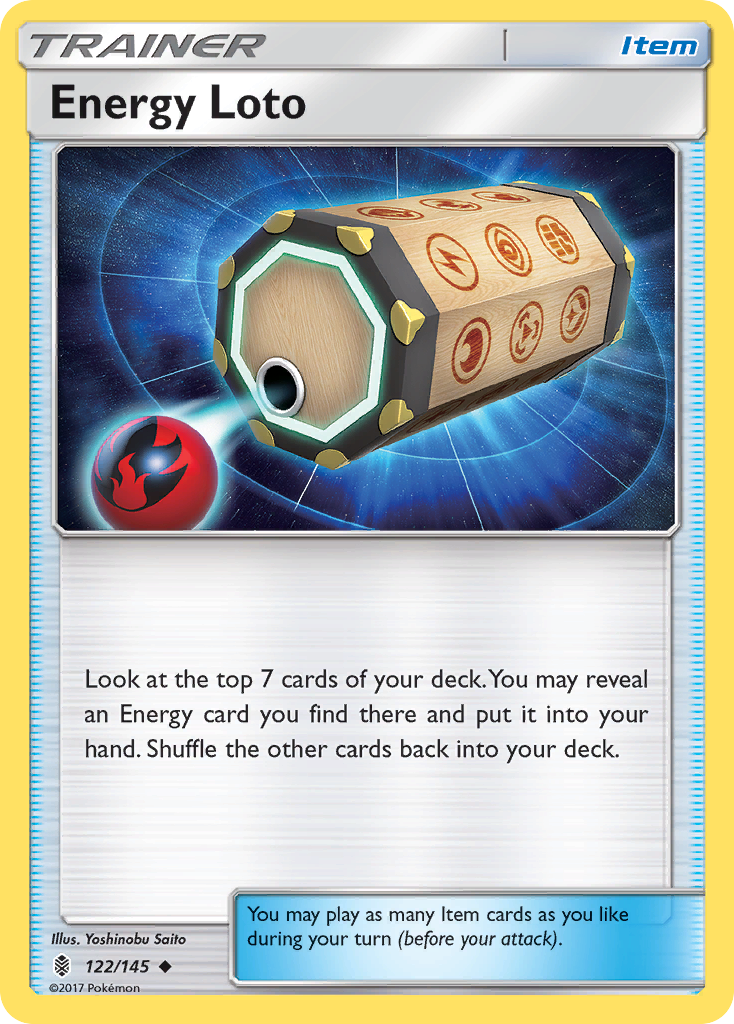 Energy Loto (122/145) [Sun & Moon: Guardians Rising] | Deep Dive Games St. Marys