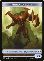 Phyrexian Goblin // Phyrexian Golem Double-Sided Token [Phyrexia: All Will Be One Tokens] | Deep Dive Games St. Marys